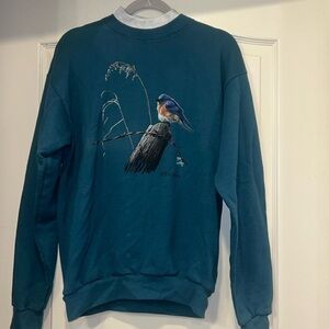 Vintage Bird 90s Style Sweatshirt